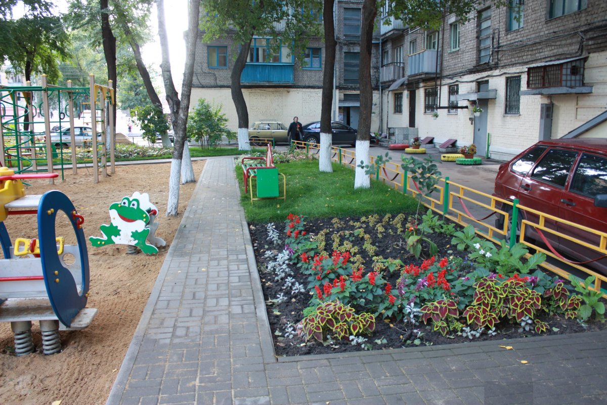 Благоустройство придомовой территории