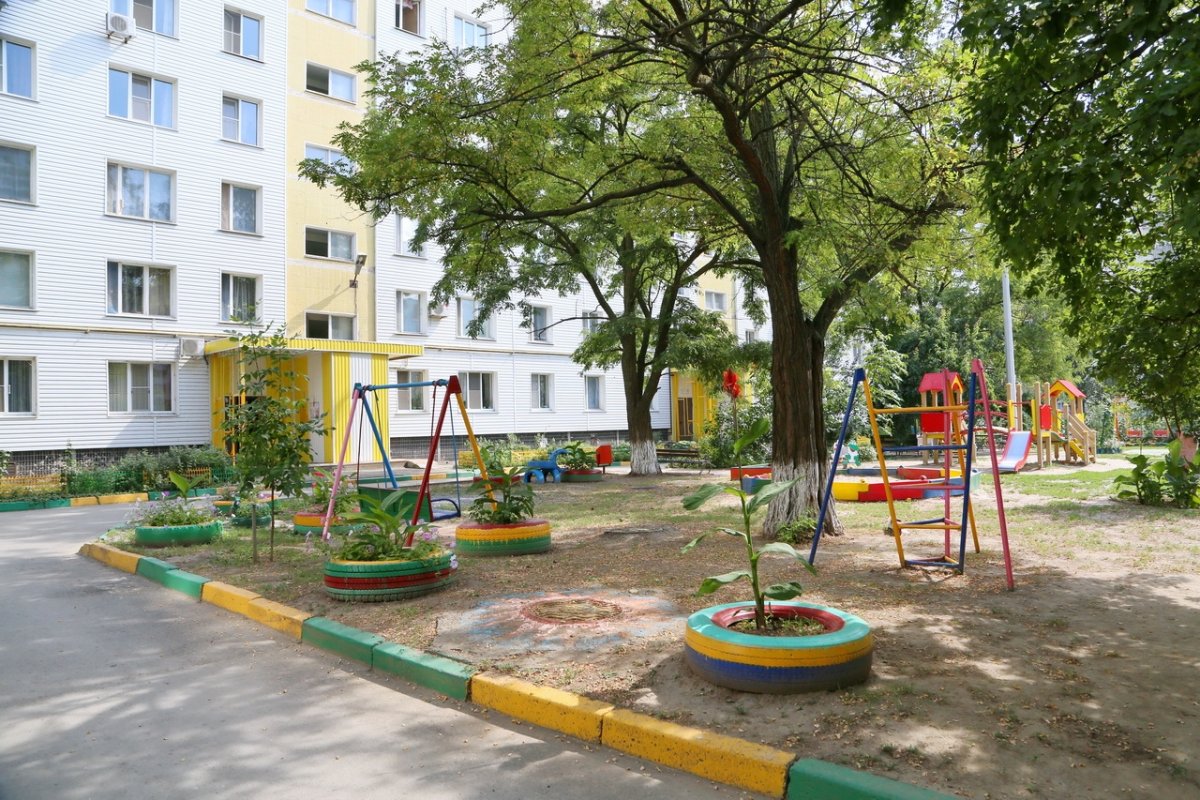 Дворы многоквартирных домов