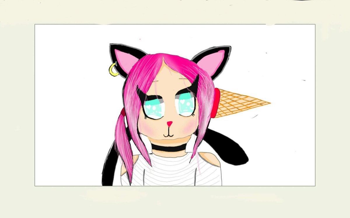 Кошка Лана арт РОБЛОКС