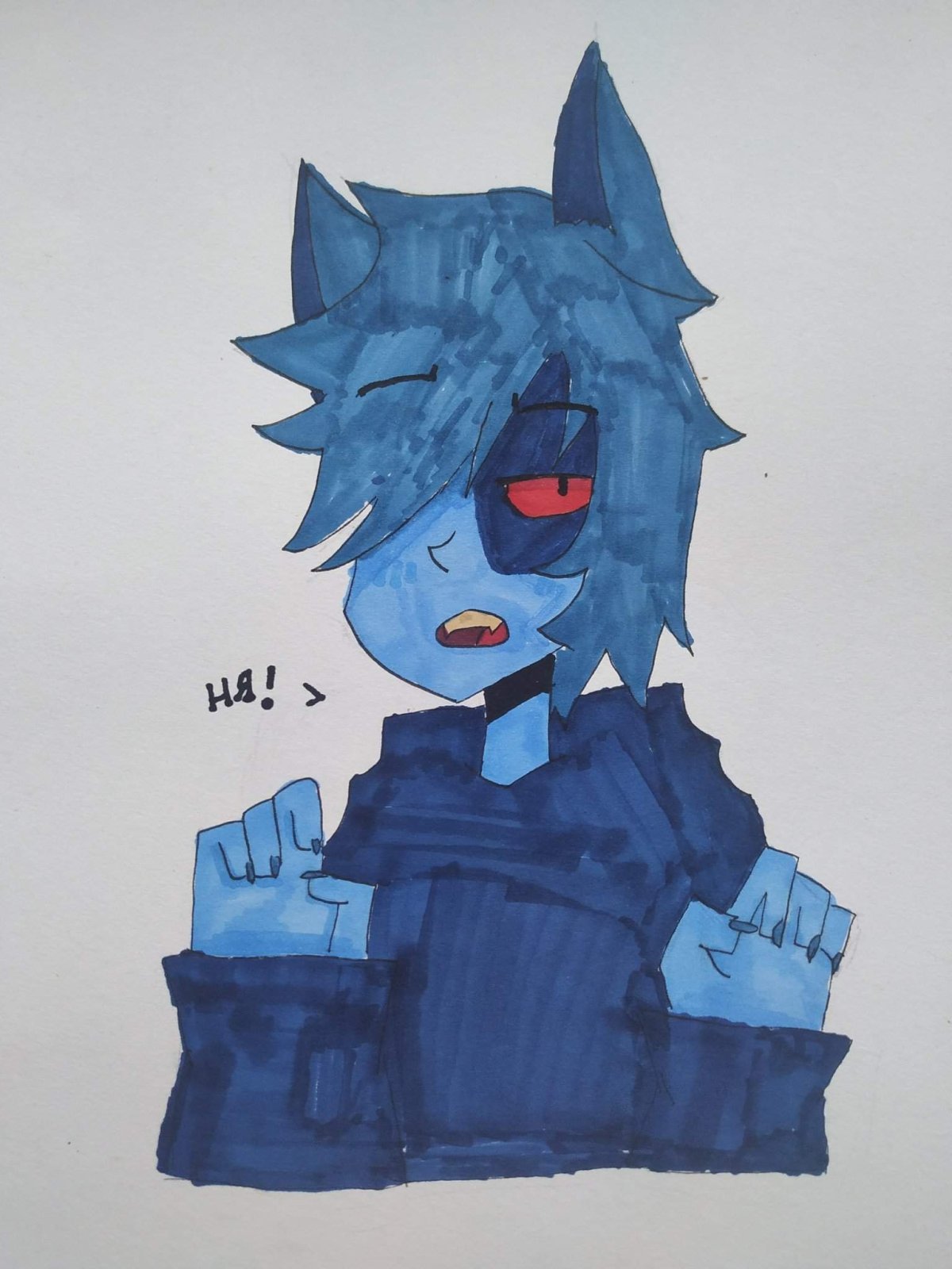 Кот Леонард РОБЛОКС арт