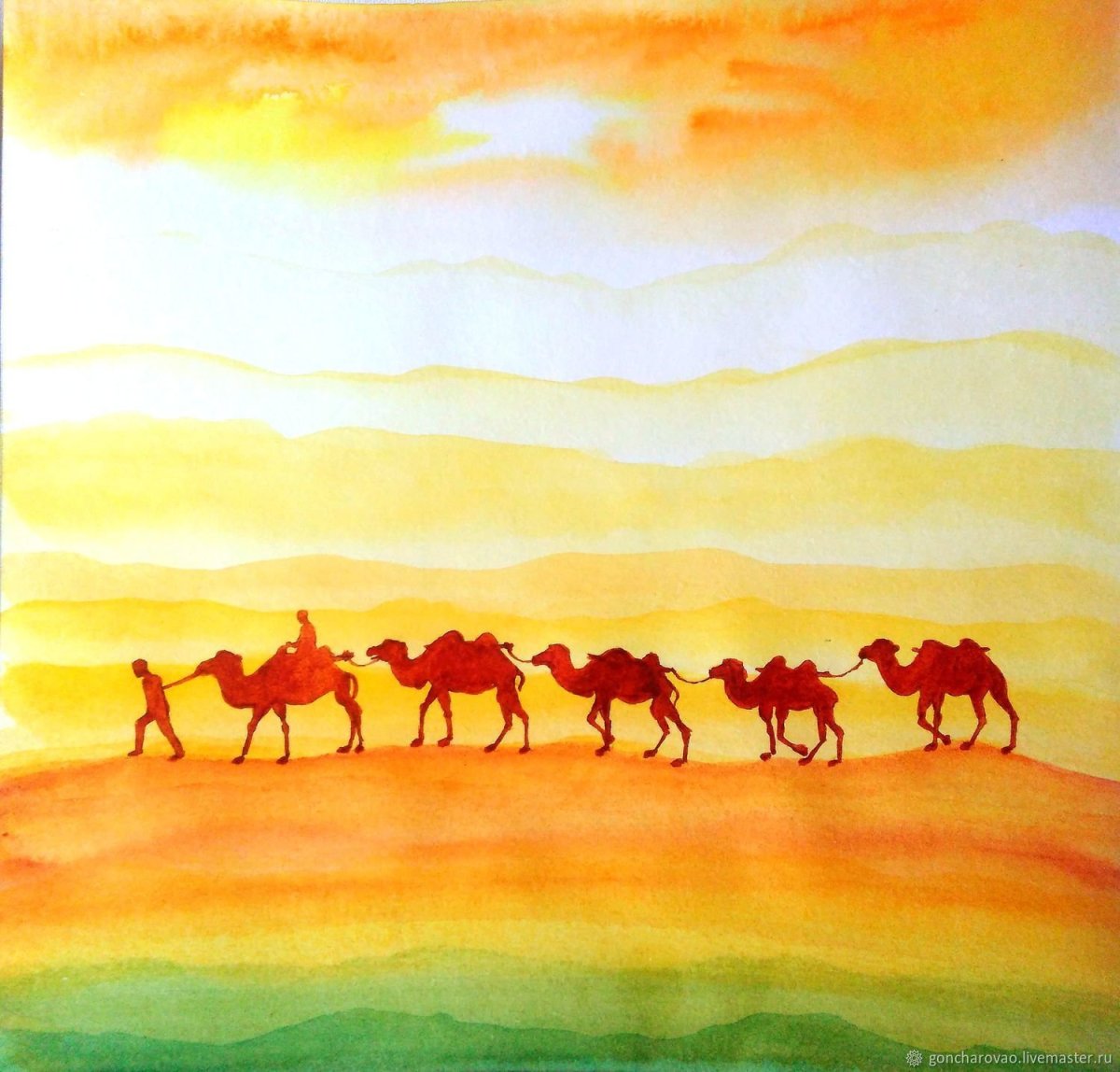 Стилизованная пустыня