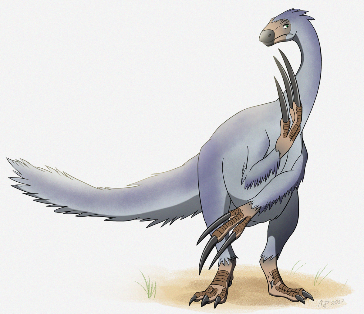 Теризинозавр фурри