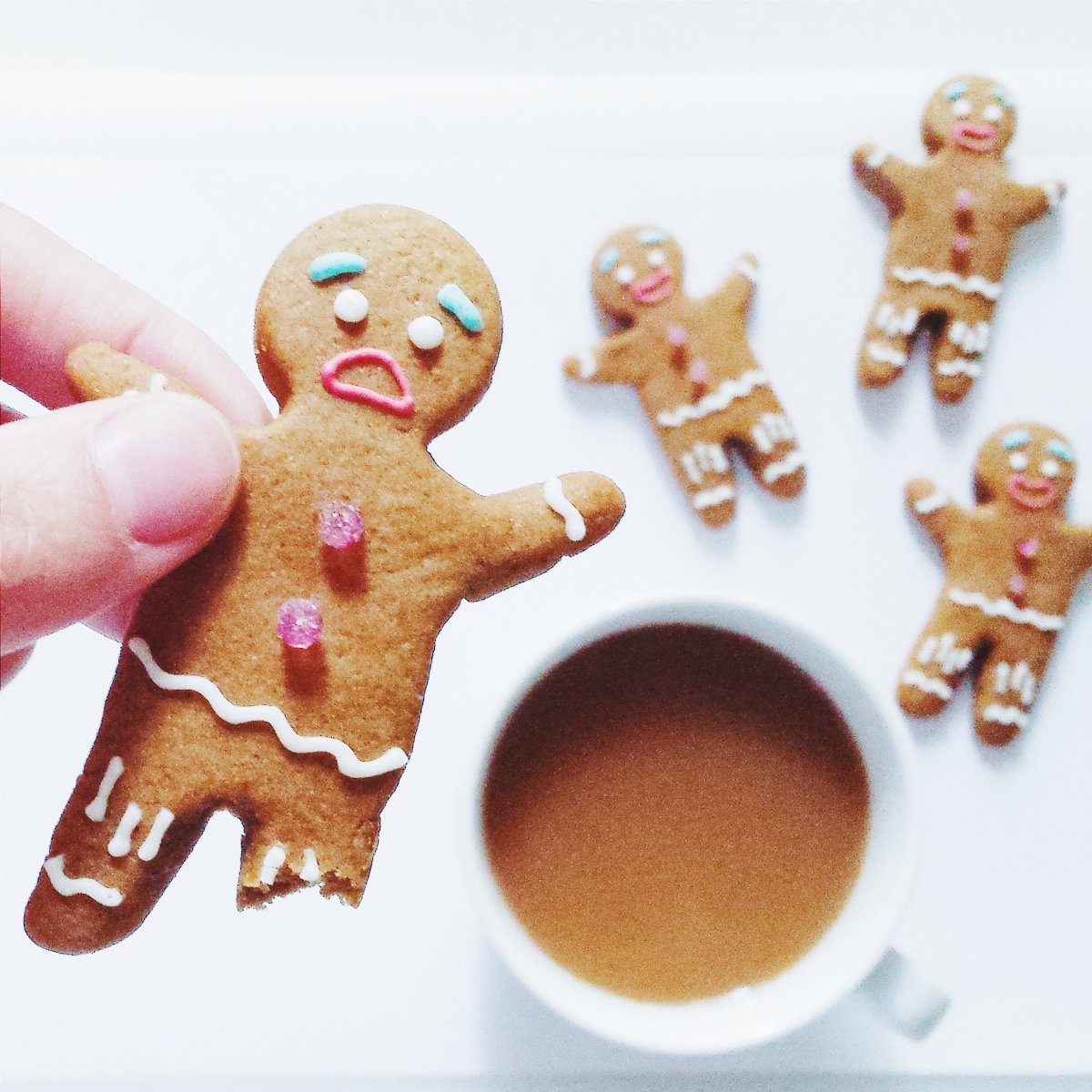 Имбирный человечек Шрек