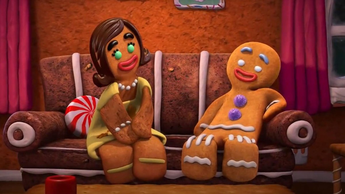 Имбирный пряник из Шрека