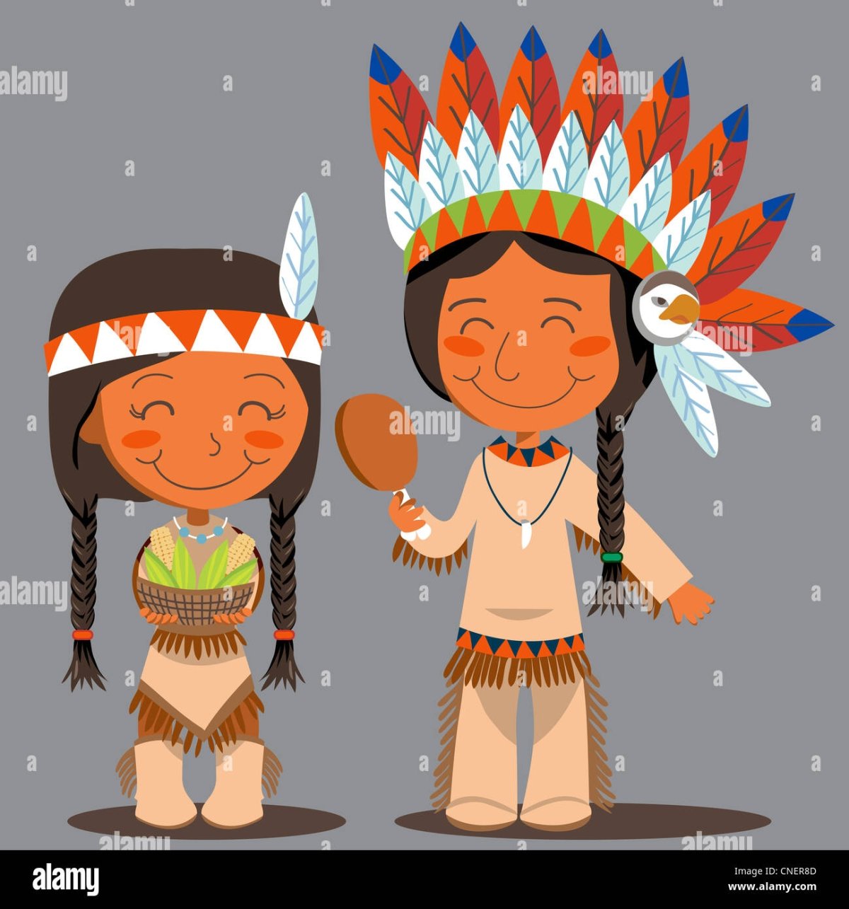 Племена индейцев дети