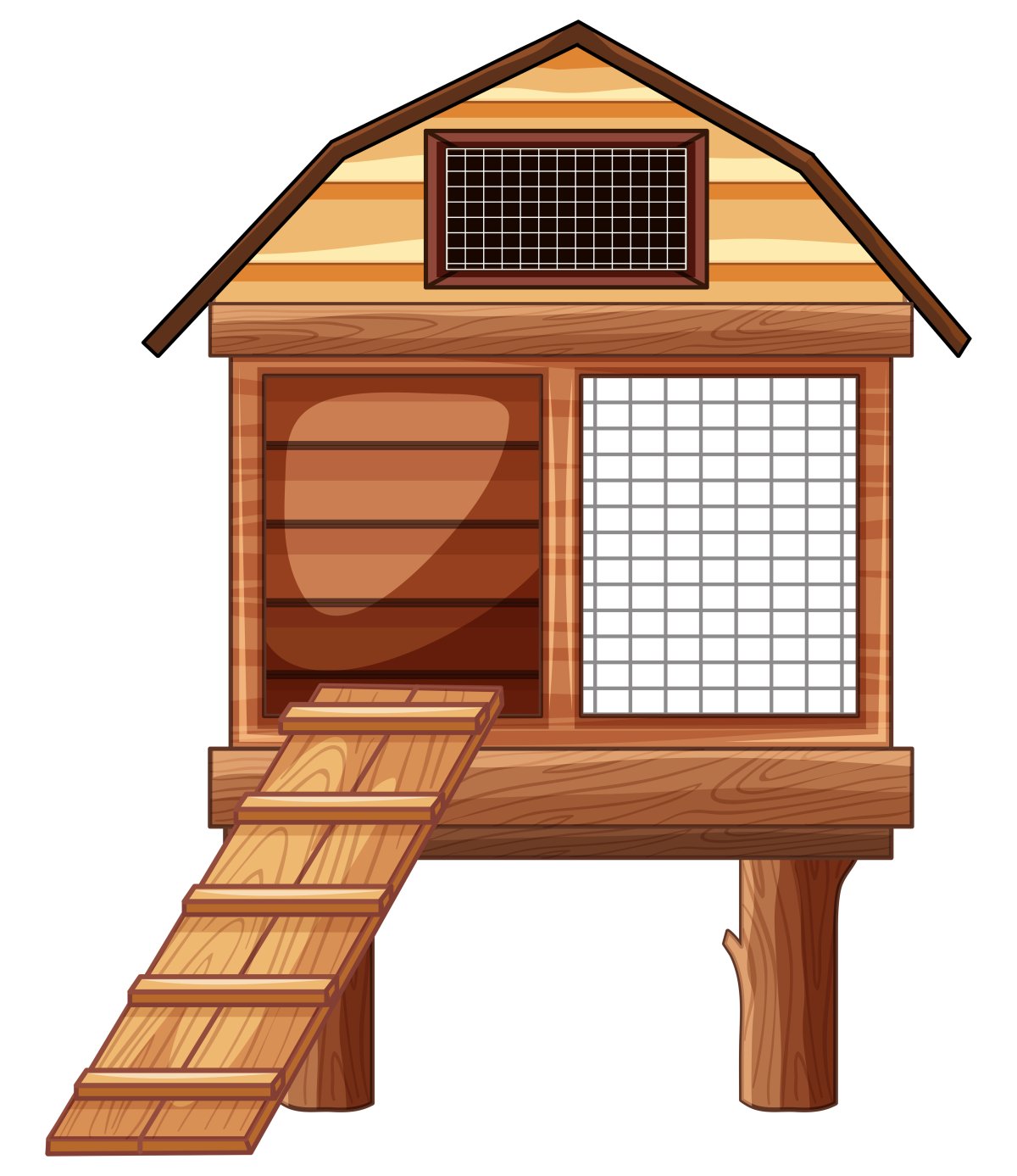 Курятник фон