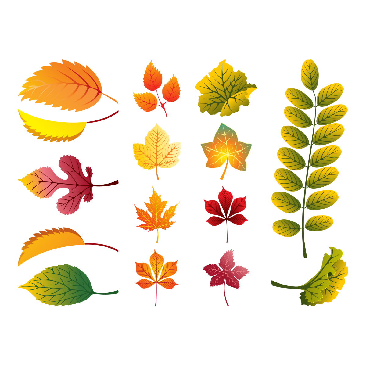 Листики осенние