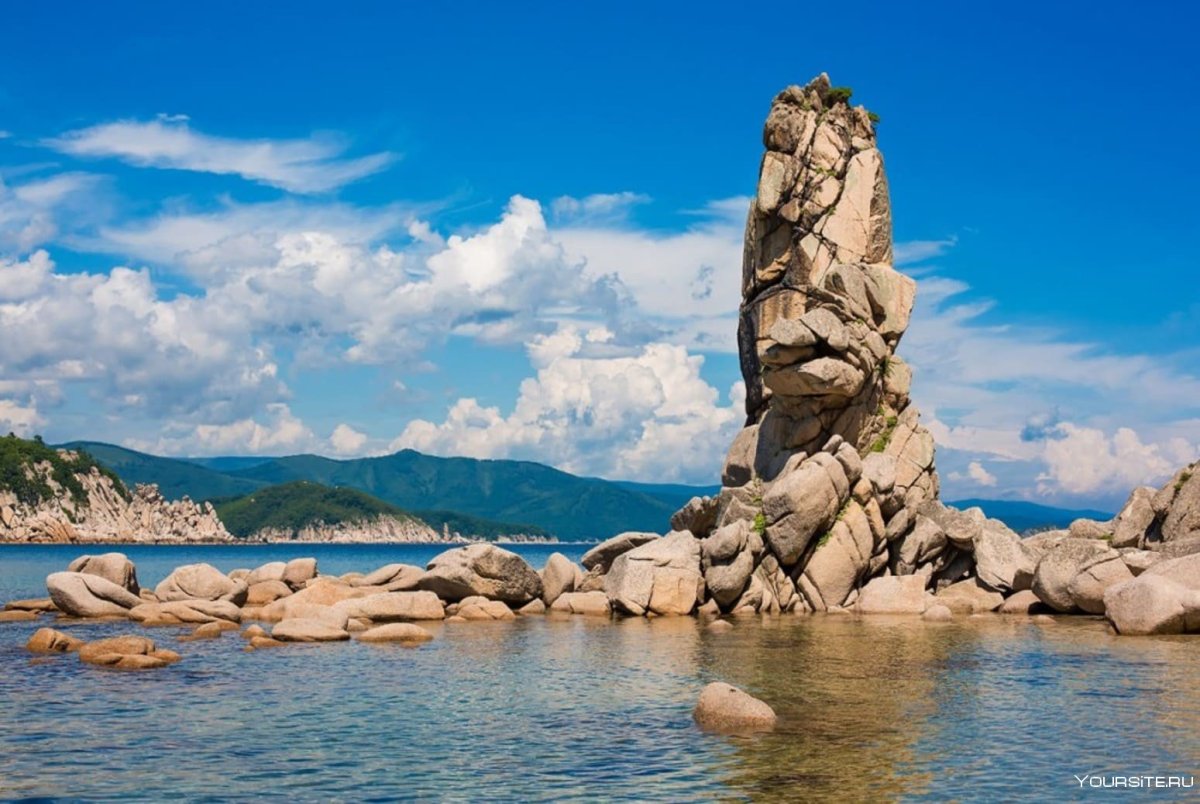 Бухта большая Ежовая Приморский край