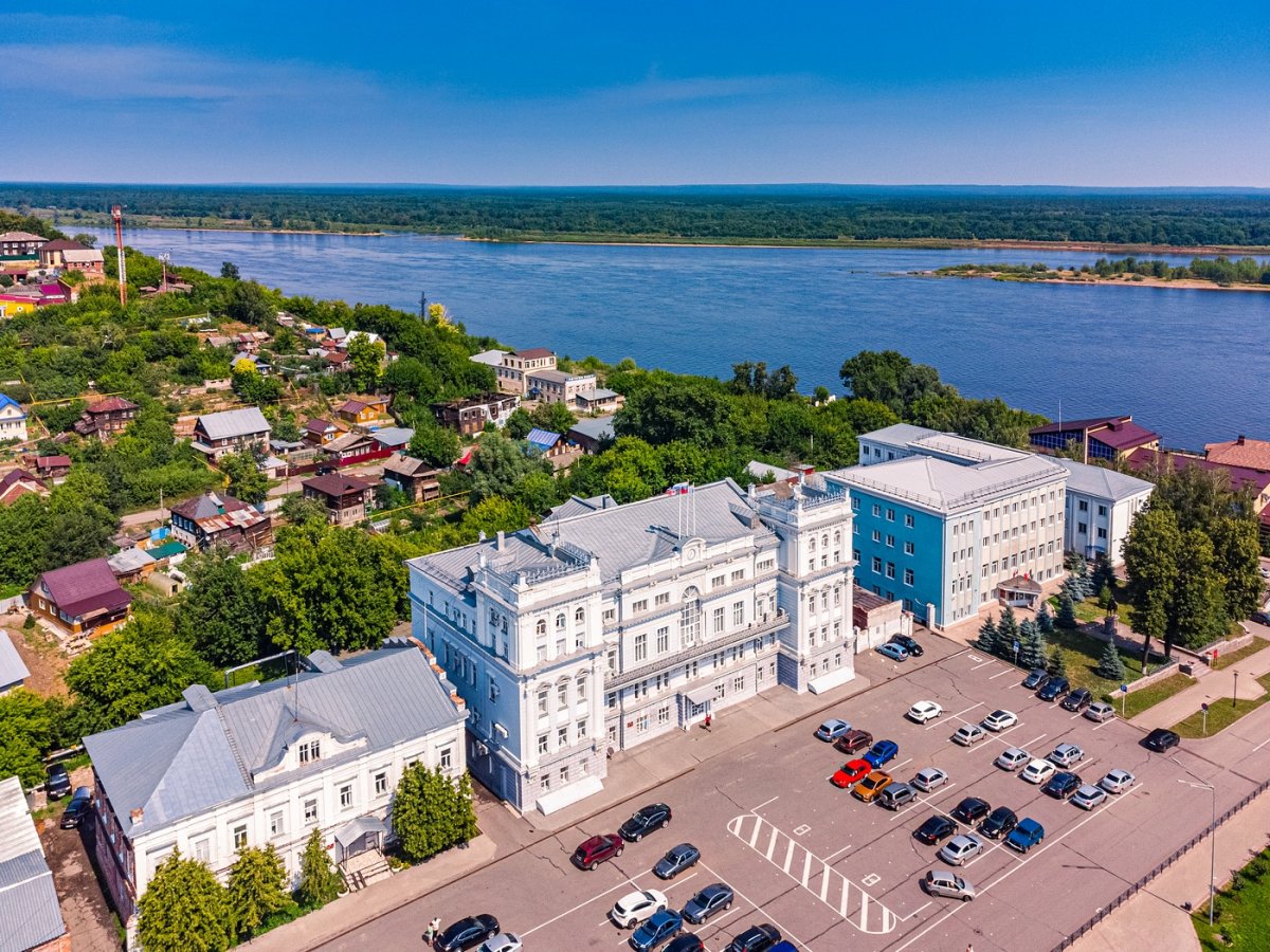 Сарапул с высоты