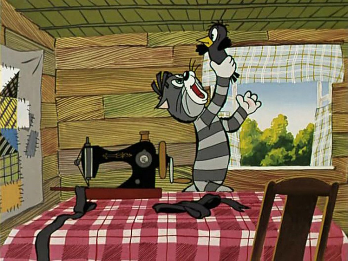 Кот Матроскин заработало