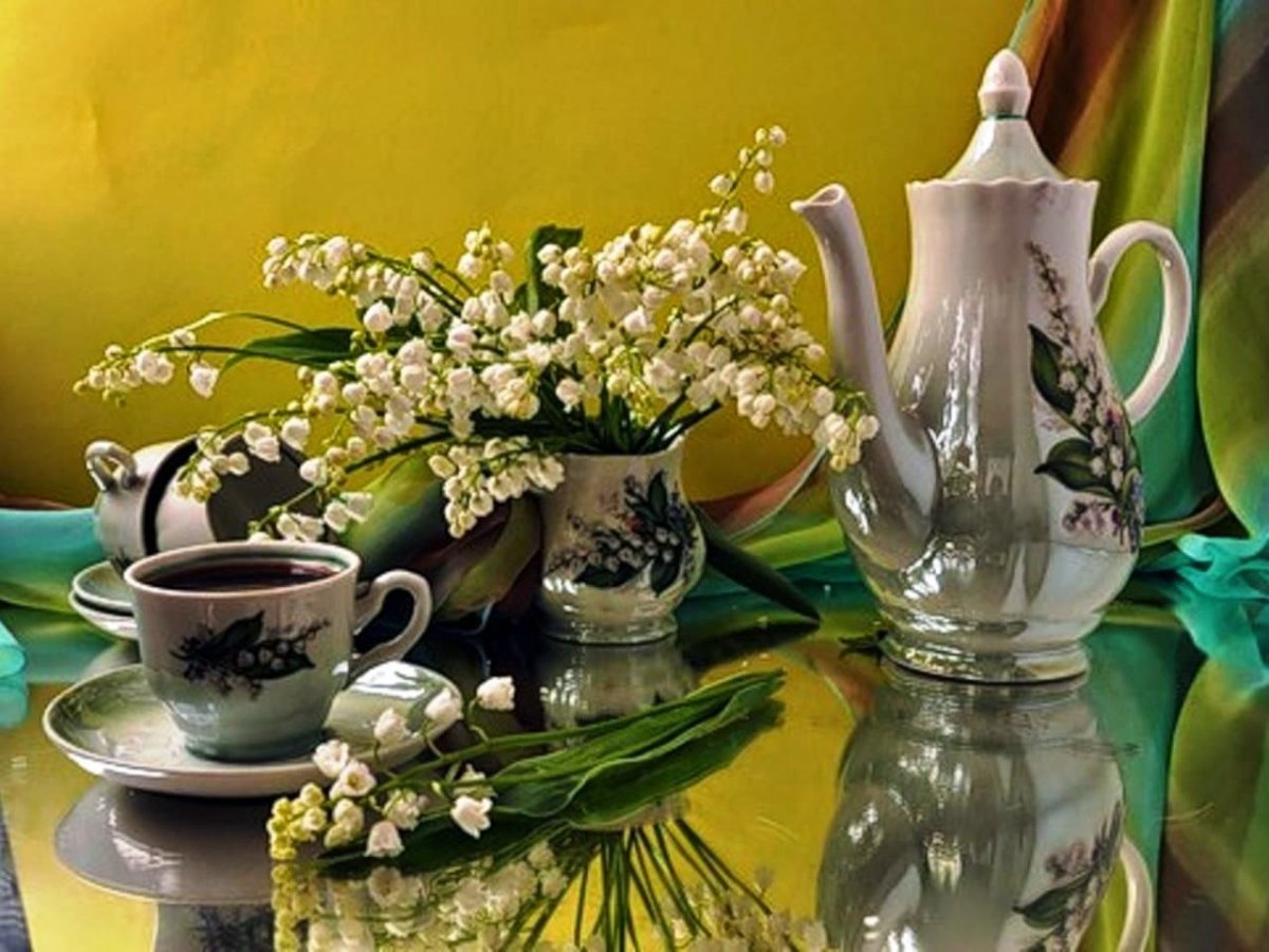 Уютного весеннего вечера