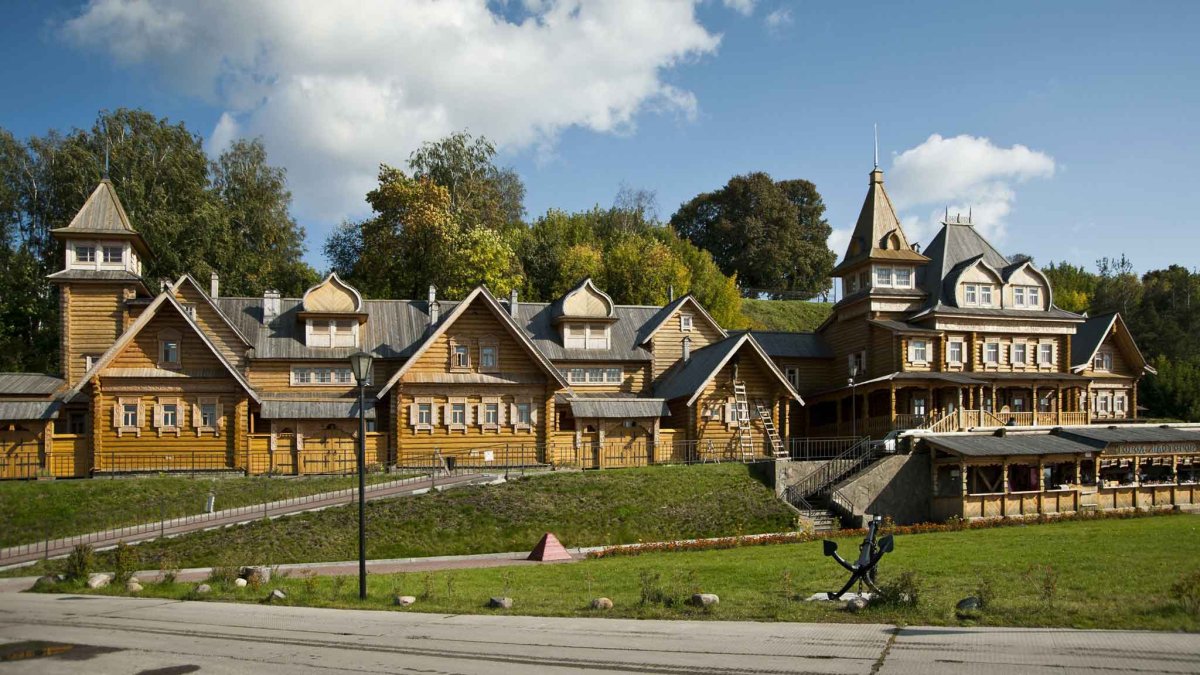 Александровская набережная Городец