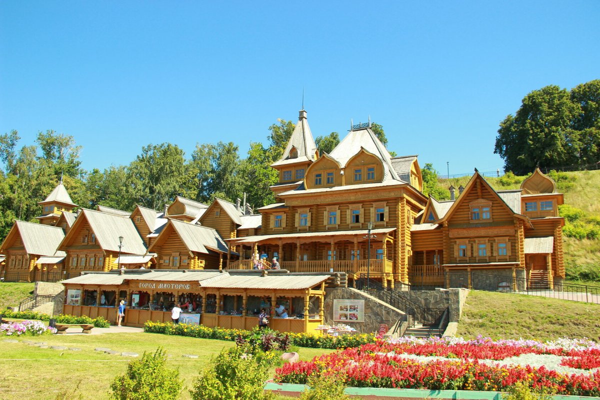 Река Волга Городец