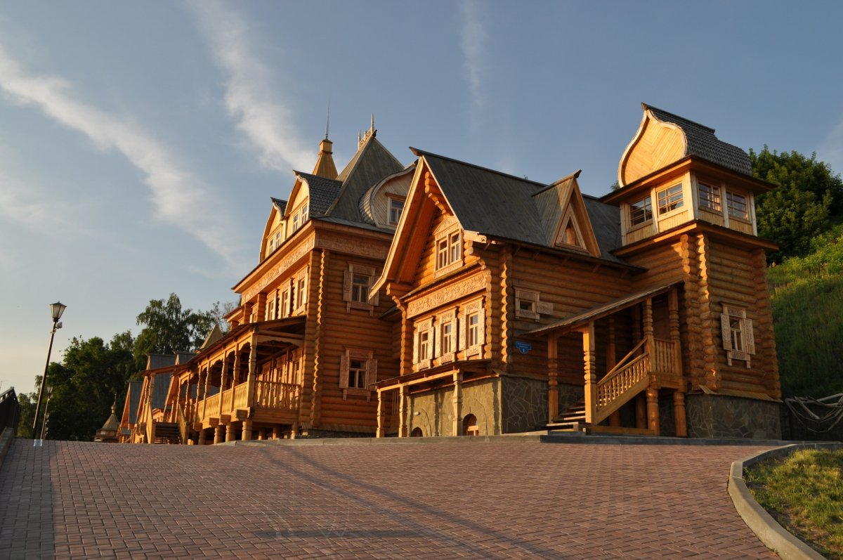 Город Городец на Волге