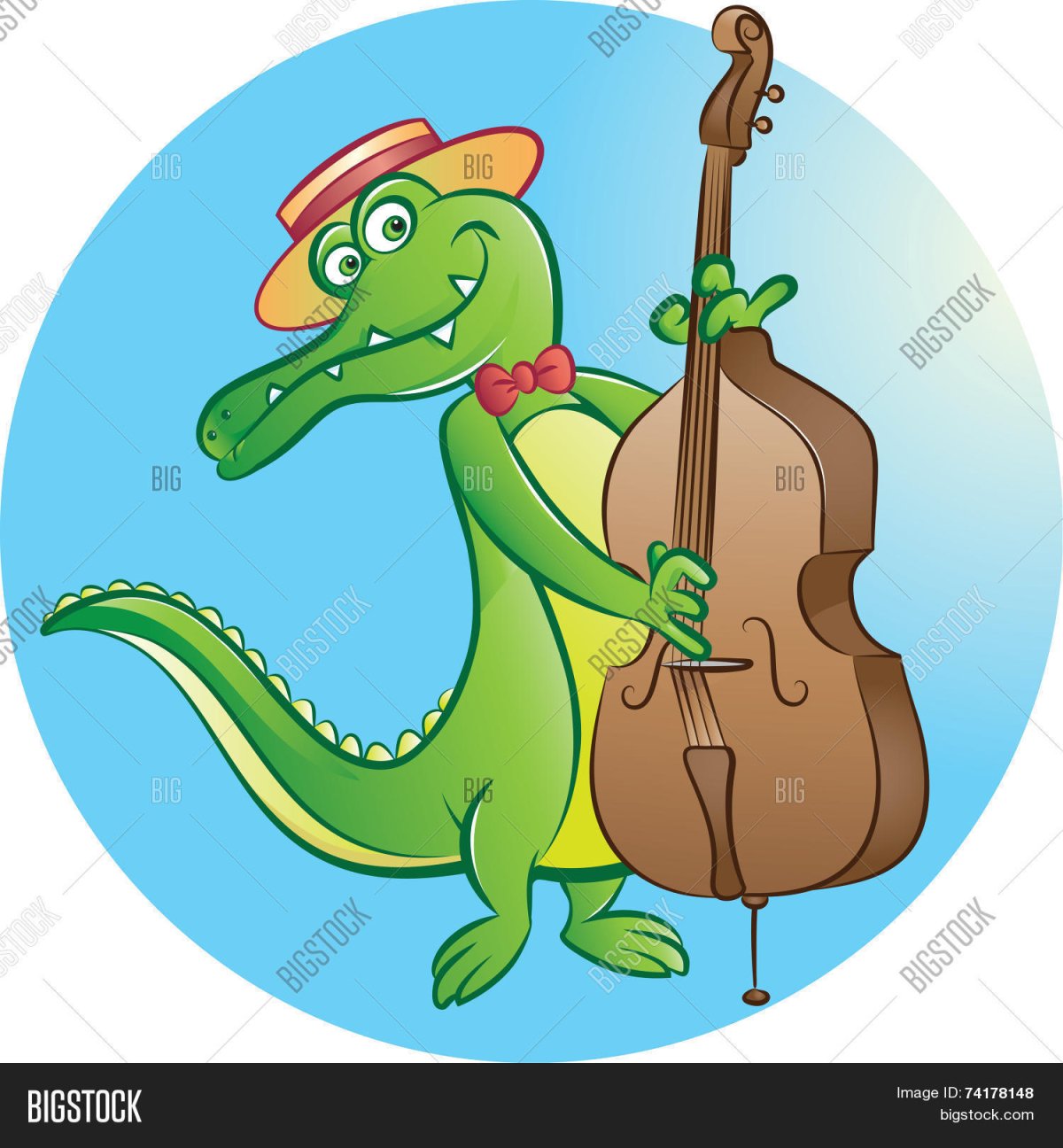 Крокодил Гена s garmoshkoy