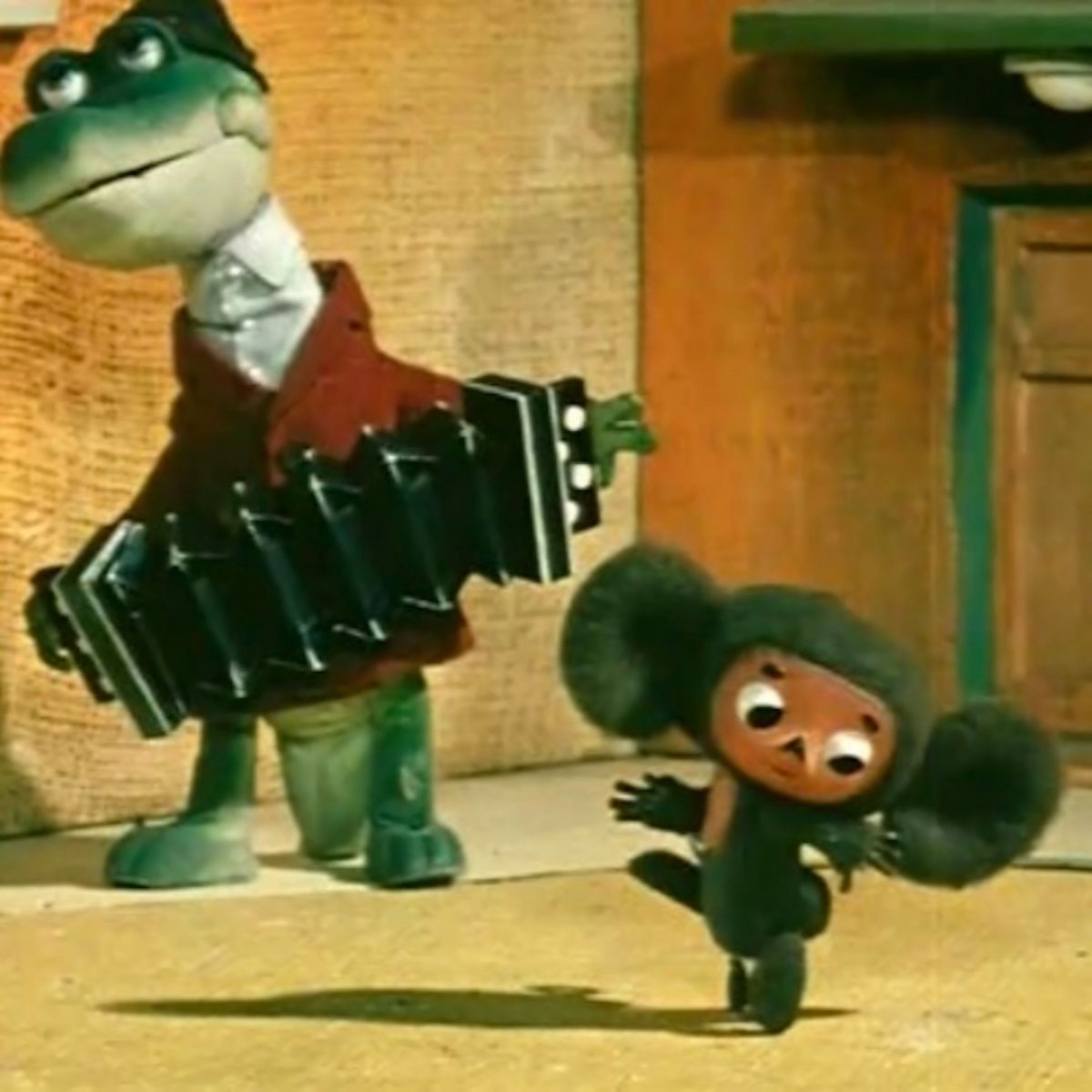 Крокодил Гена и Чебурашка картинки