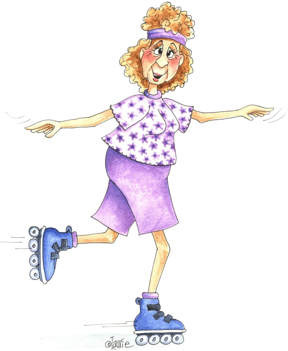 Тетя мультяшный