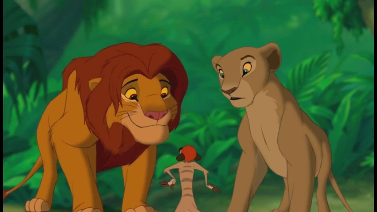 Симба и Нала любовь