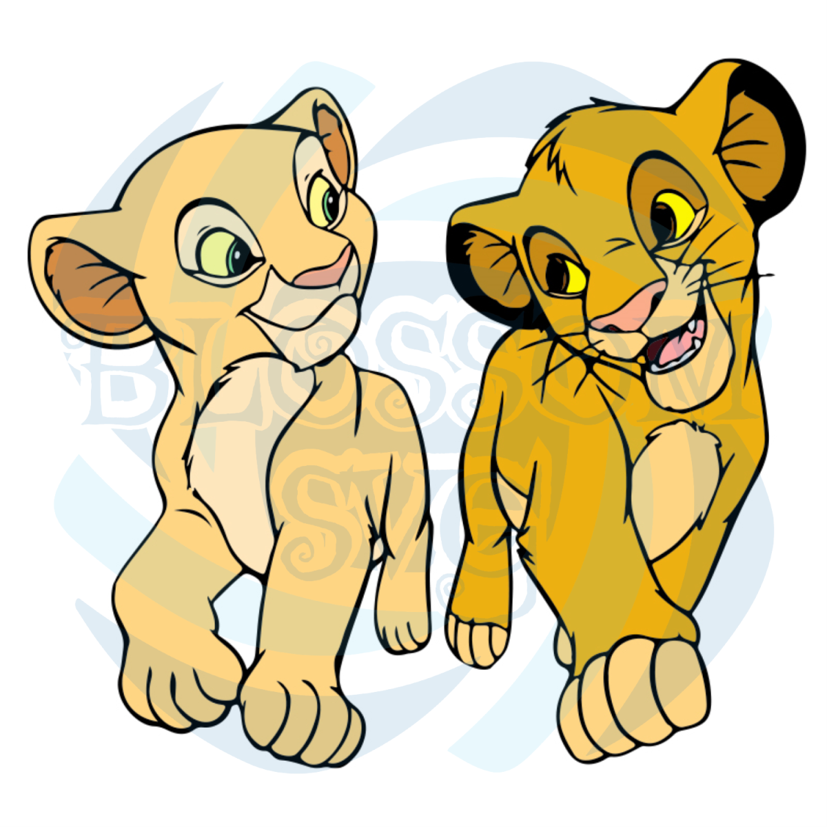 Король Лев Нала и Киара