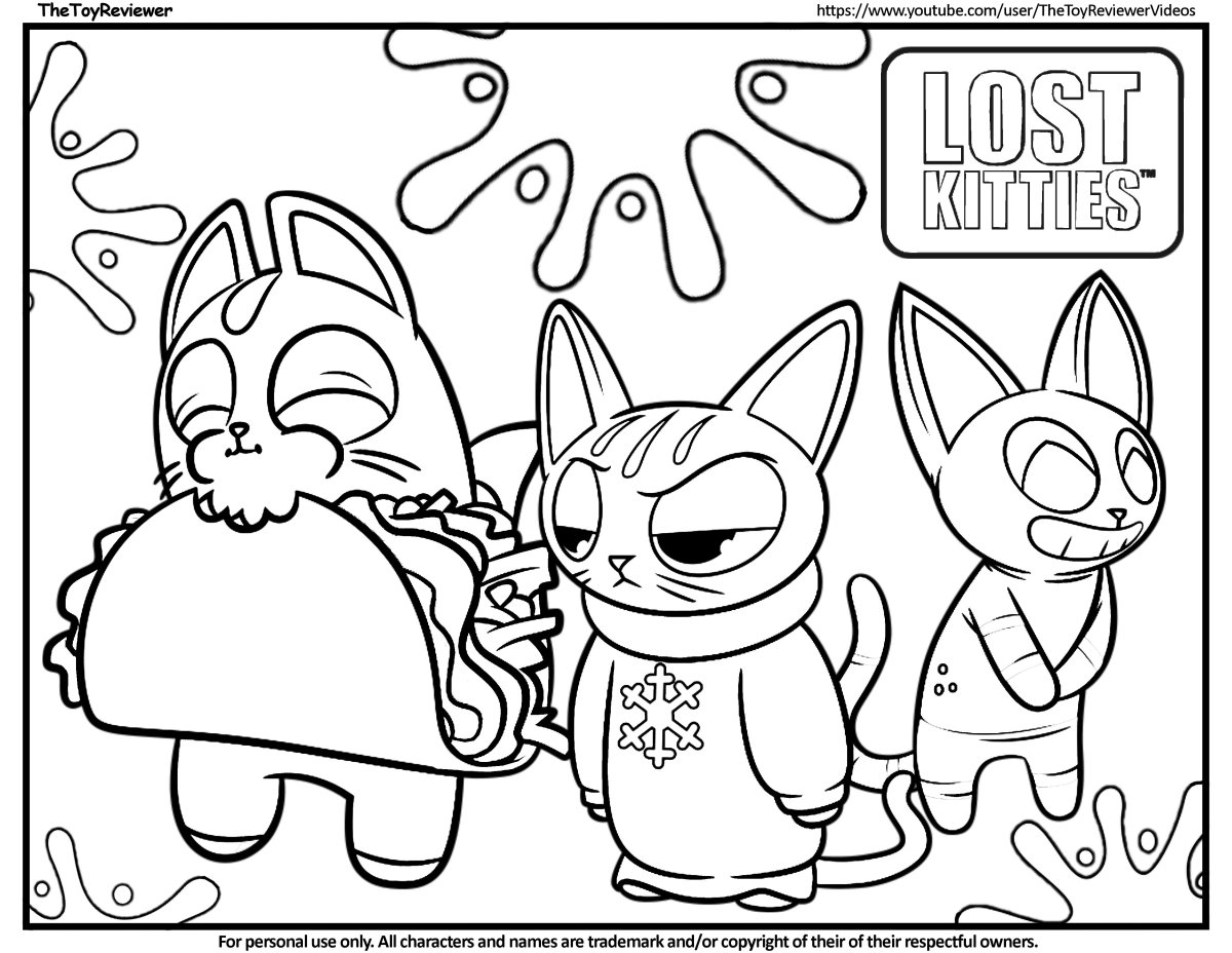 Закладки с котиками