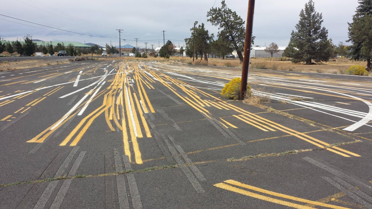 Разметка дороги