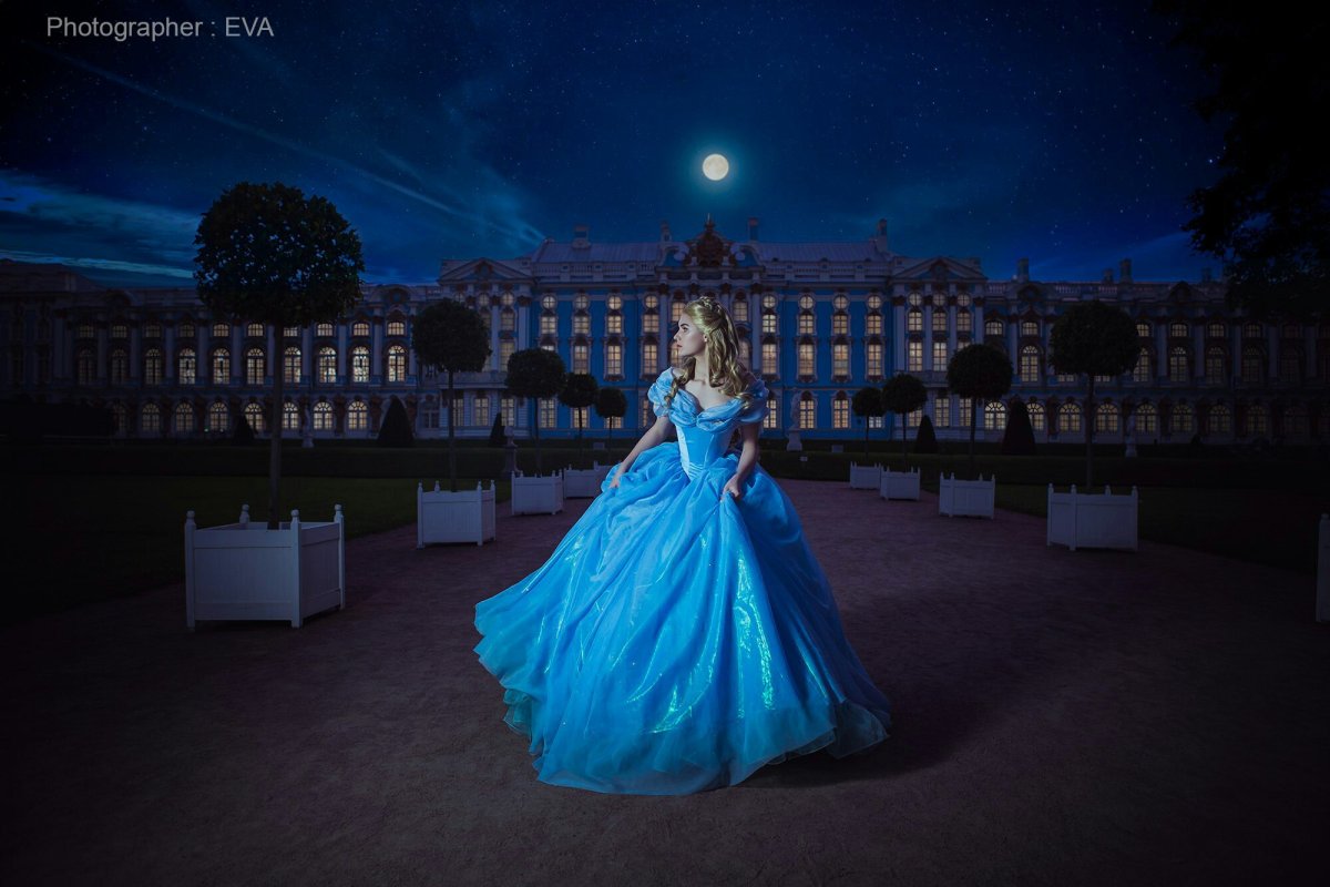 Золушка 2015 Элла косплей