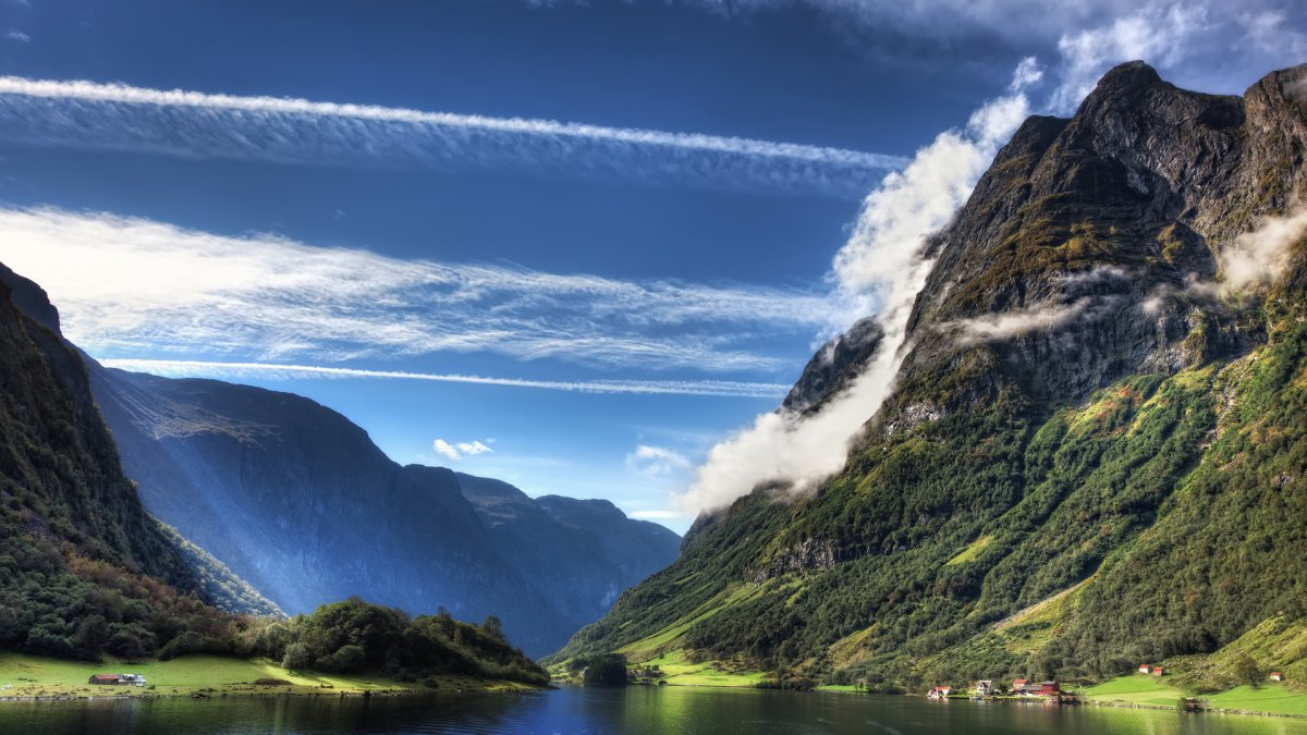 Фьорд Норвегия 1920*1080