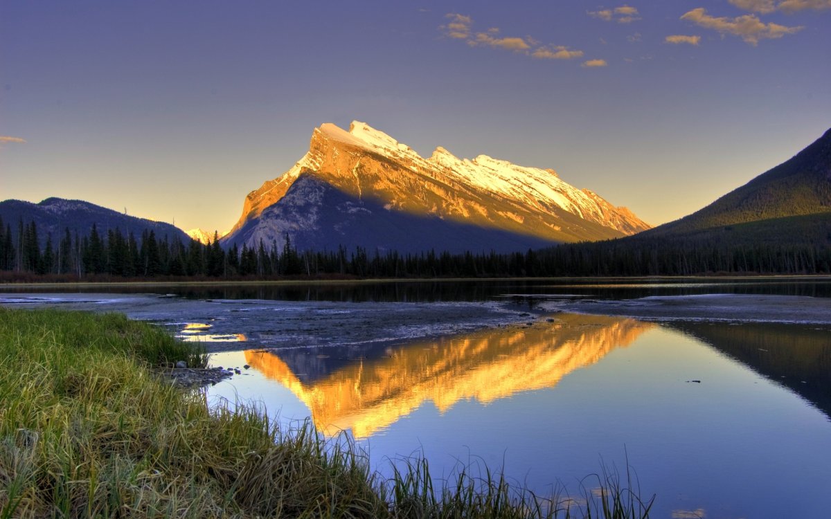 Озеро Макдональд штат Монтана 4k