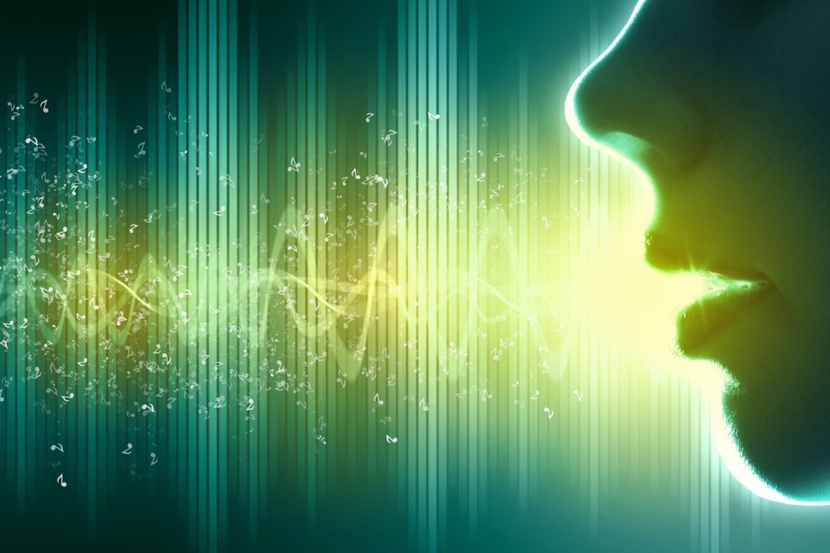 Звуковые волны голоса