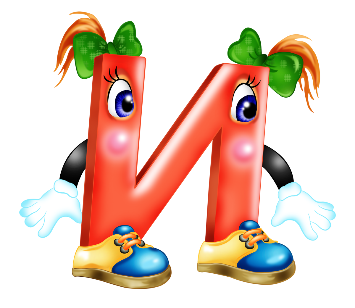 Веселые буквы алфавита