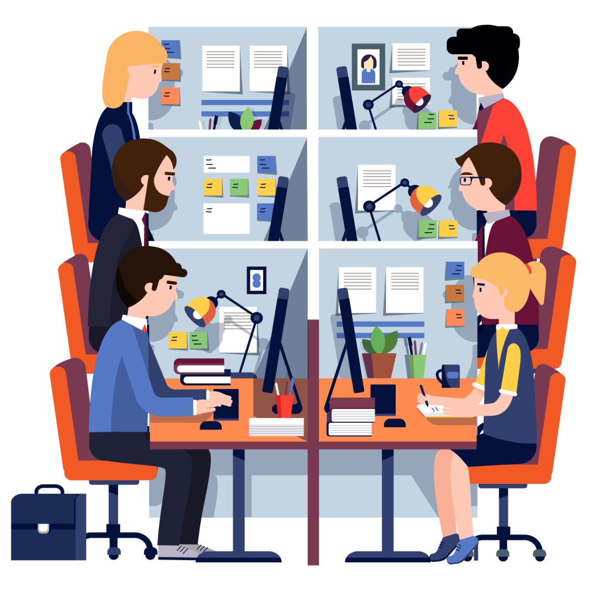 Офисные иллюстрации