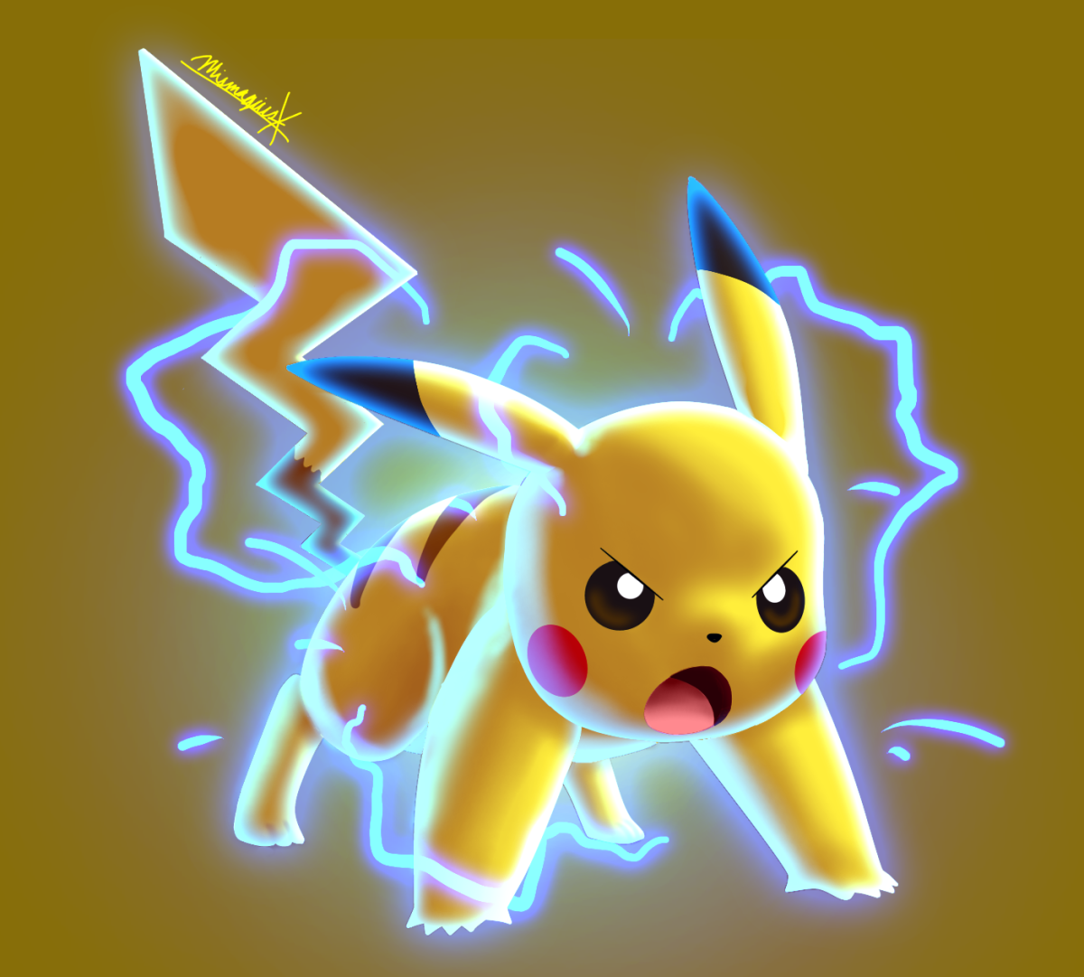 Атаки Пикачу из покемон