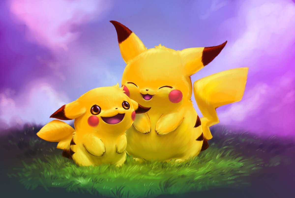 Пикачу картинки для срисовки