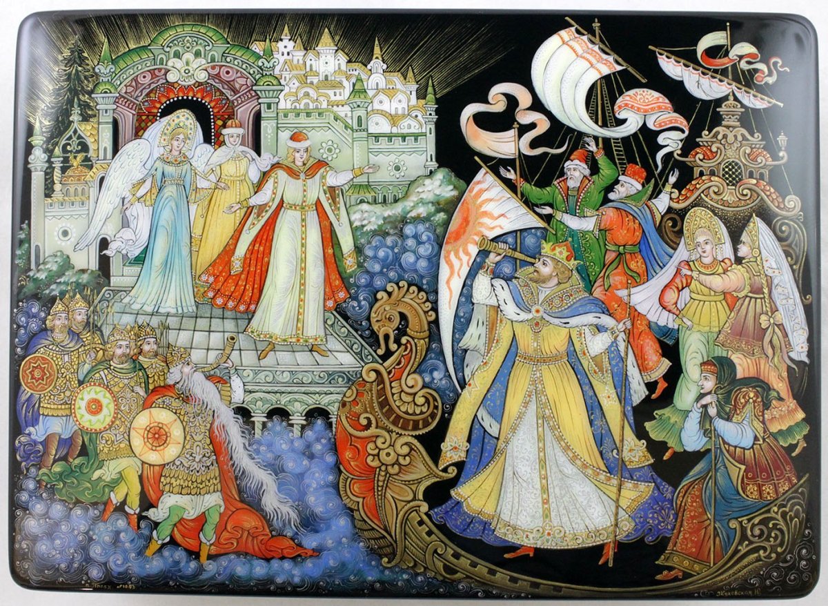 Бочка в море сказка о царе Салтане