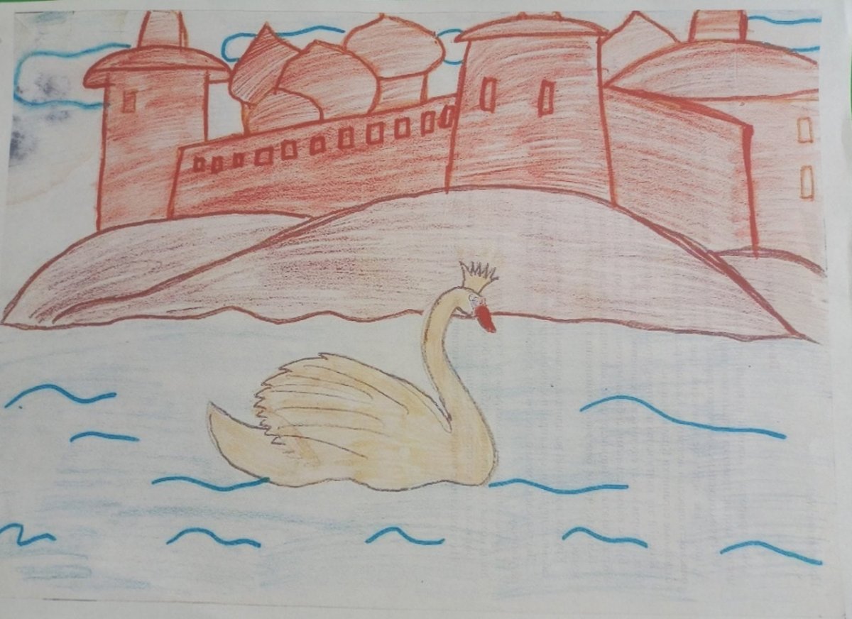 Иллюстрации к сказке о царе Салтане Пушкина