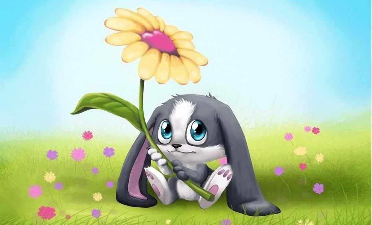 Зайка с сердечком