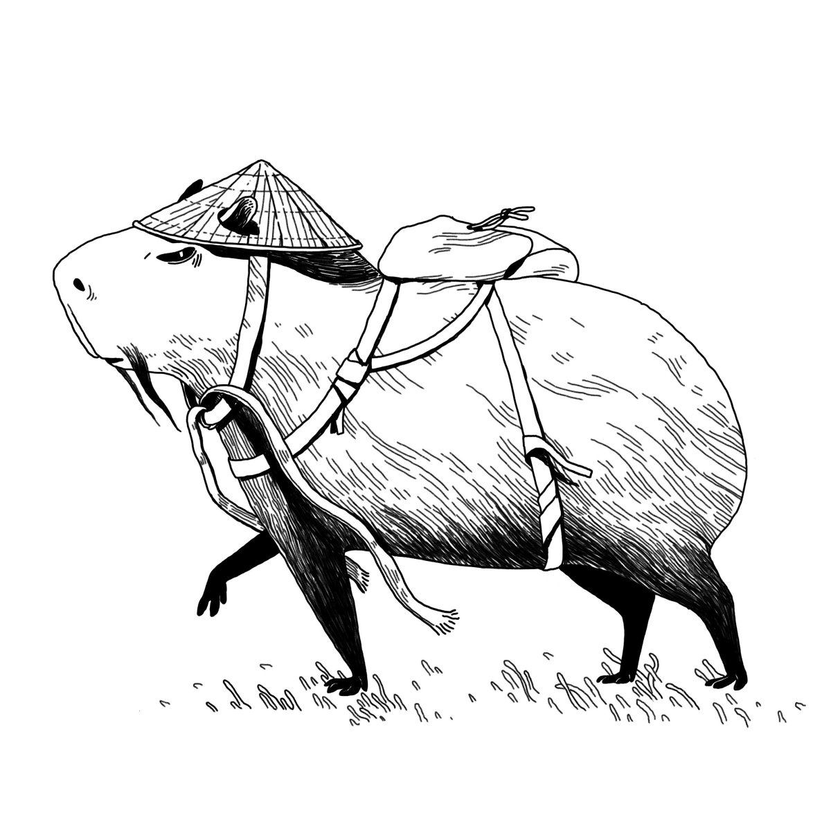 Капибара Art