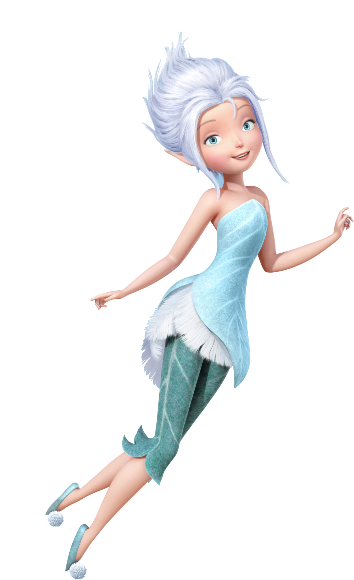 Фея на белом фоне для детей