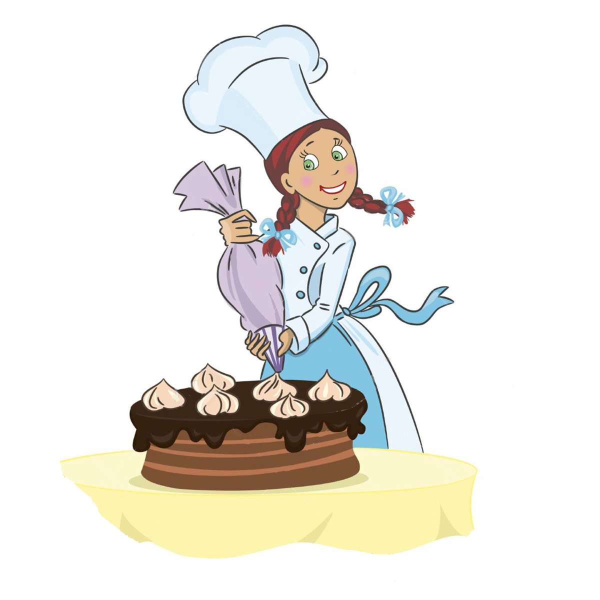 Кондитер мультяшный