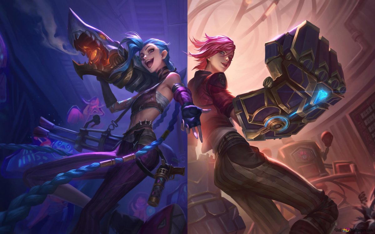 Джинкс кошка ЛОЛ