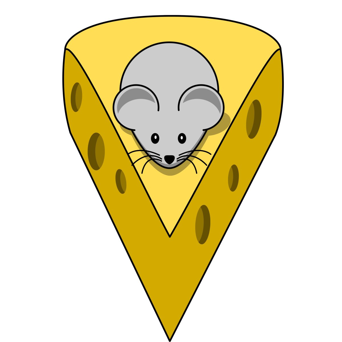 Милые и лёгкие мышки с сыром