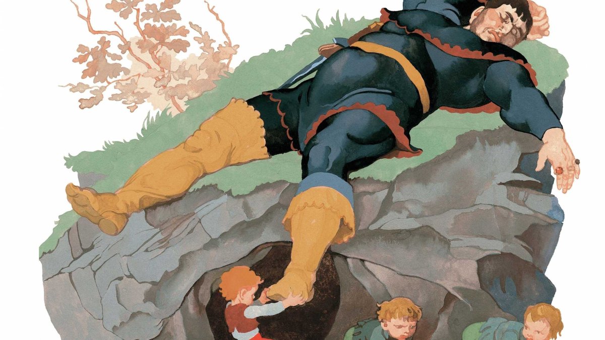 Людоед сказка мальчик с пальчик