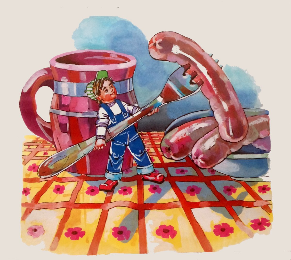 Мальчик с пальчик Советская книжка