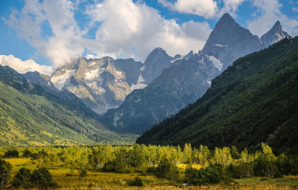 Гора Чотча Теберда Домбай