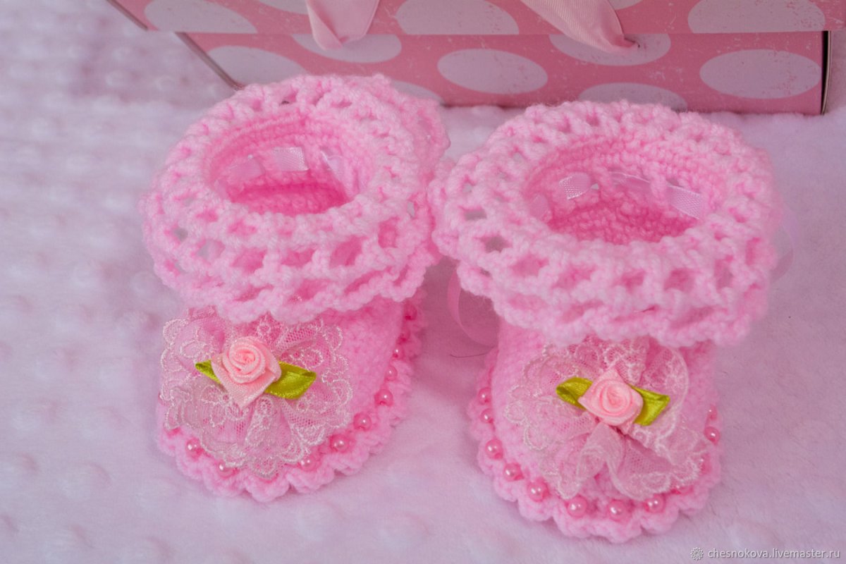 Пинетки для девочки