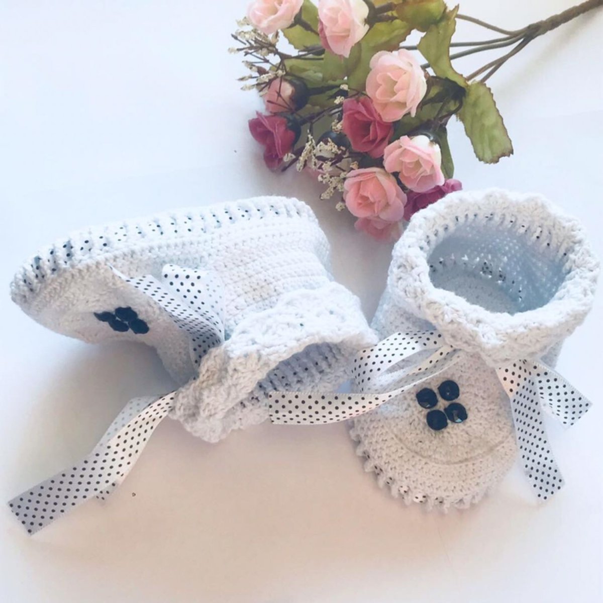 Детские пинетки для новорожденных