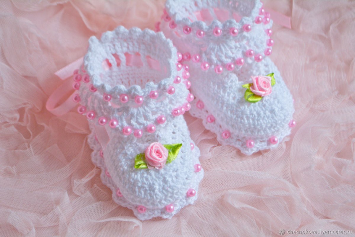 Пинетки для девочки