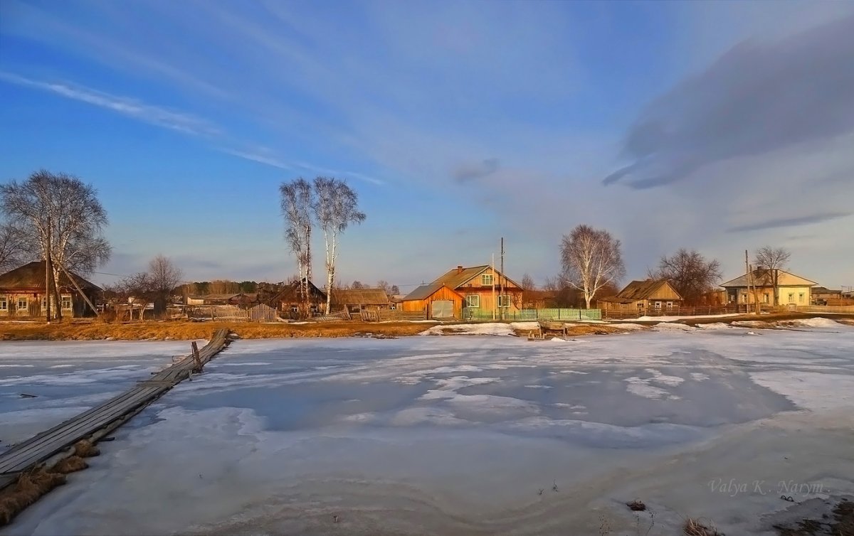 Вечер на веранде