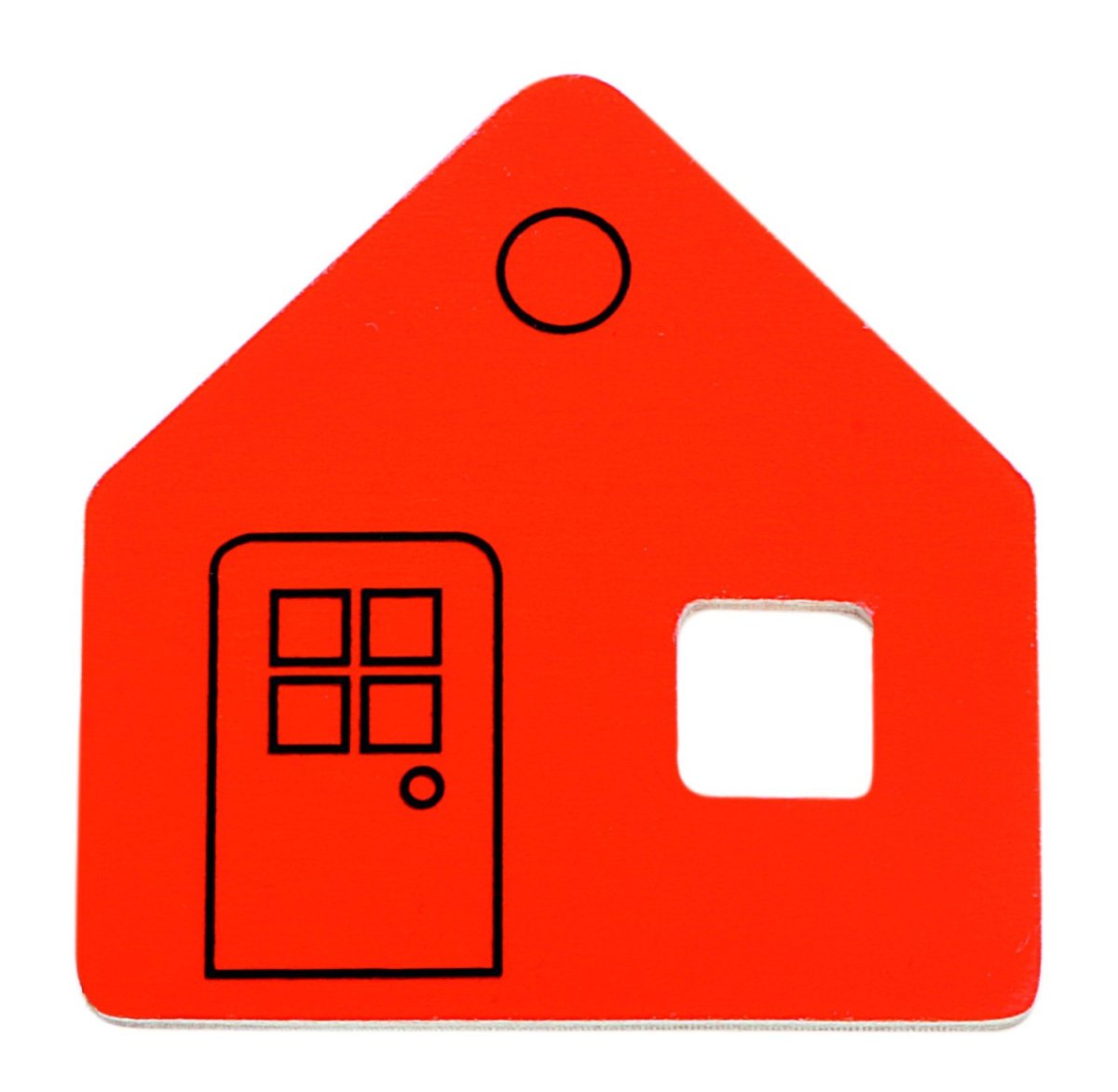 Домики красного цвета для детей