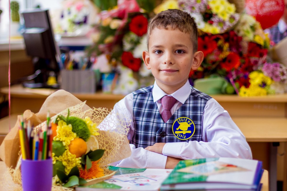 Красивые первоклассники